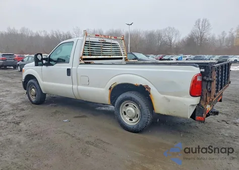 2015 Ford F250 Super Duty from USA, damaged, VIN 1FTBF2A68FEB24499